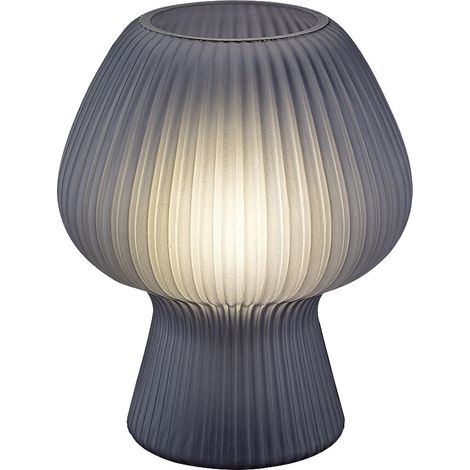 Lampada comodino in vetro fumé E14 Vinelle Rabalux (1/5)