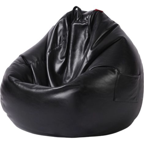 Housse de canapé-pouf Arc en cuir PU pour chambre, salon, réception ou bureau (1/5)