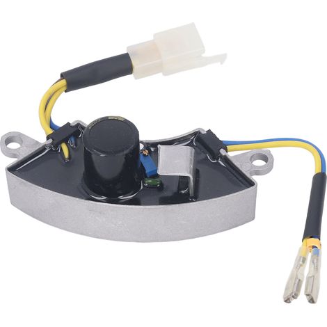 Einphasiger 60–100-VAC-AVR-Spannungsregler für 3-kW-Benzingeneratoren, Aluminiumgehäuse, integrierter Gleichrichter, Ersatzteil (1/5)