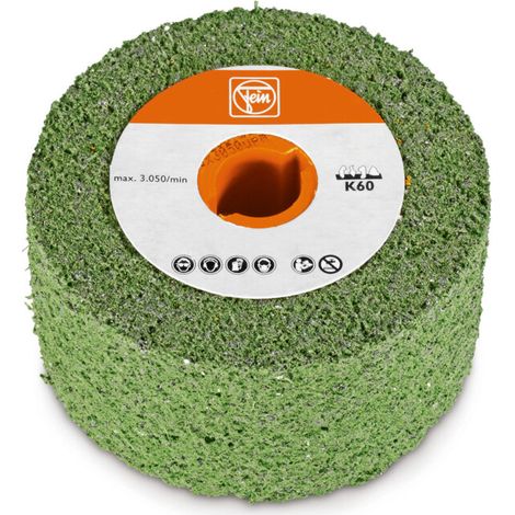 Rouleau abrasif élastique fin Alésage 19 mm 100 x 50 mm moyen - 63721054010 (1/2)