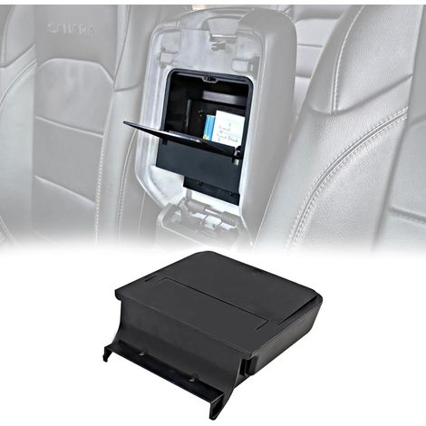 Caja de almacenamiento oculta para accesorios de Jeep Wrangler JL 4XE 2018-2025 y JT 4XE, consola central, 2/4 puertas, color negro.