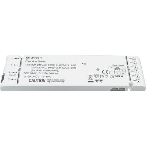 L&S LED Emotion Driver 24V, 60W, 110V/230V