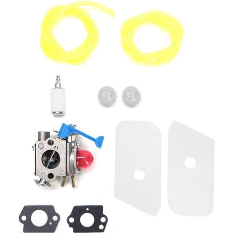 Kit de filtre à air pour carburateur compatible avec les débroussailleuses Husqvarna C1Q, W40A, 128C, 128L, 128LD et 128R.-AquaForge (1/5)