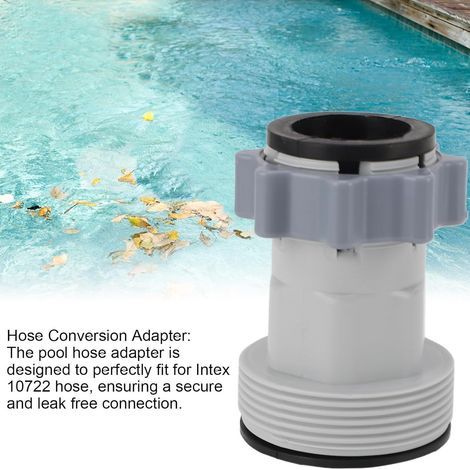 Intex 10722 Poolschlauchadapter – 1,5" auf 1,25" – für Poolventil (1 Stück) (1/4)