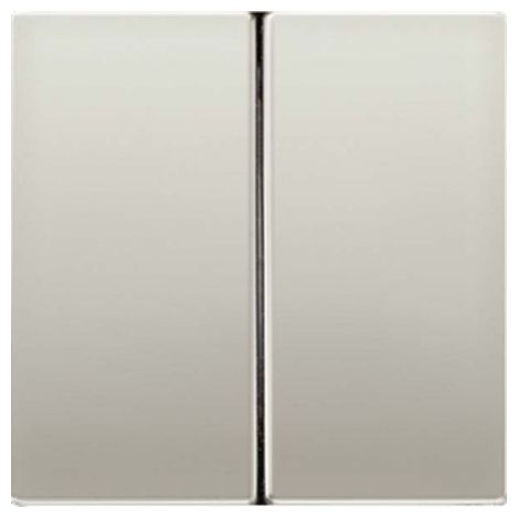 Jung Balancín doble, serie LS, acero inoxidable ES 2995