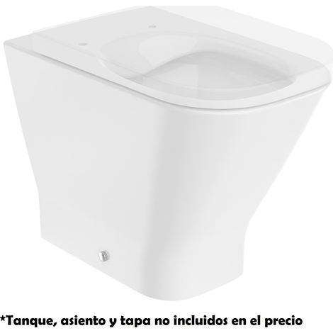 ROCA - cuvette de toilette murale sans rebord avec double sortie pour toilettes - ROCA (1/3)