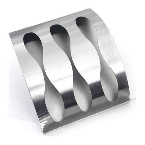 Lntyq Selbstklebender Zahnbürstenhalter, Edelstahl, Wandmontage für Badezimmer, Zahnbürstenhalter, Wandhalterung, langlebige Halterpaste für die Küche, ohne Bohren (3 Löcher) (1/5)