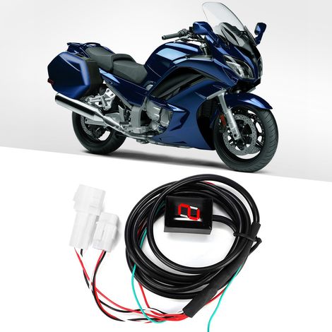 Universeller LED-Drehzahlmesser für Yamaha-Motorräder, roter digitaler Tachometer, individuelles Zubehör, kompatibel mit den meisten Modellen. (1/5)