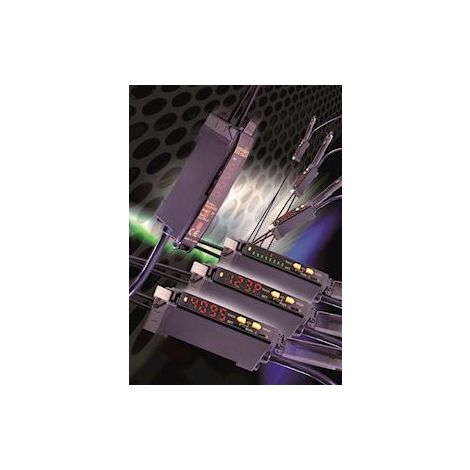 cellule - standard - 10-24 vc.c. - pnp - lo/do - câble 2 m - omron electronics e3x-na412m