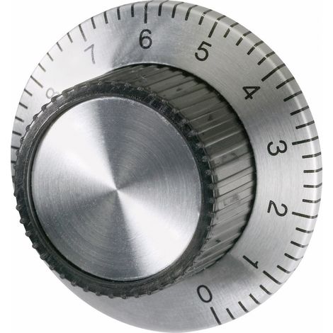 TRU COMPONENTS Feinstellskala Aluminium (eloxiert) (Ø x H) 37 mm x 15 mm 1 St. (1/2)