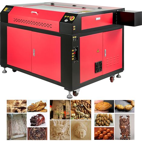 VEVOR Laser Engraving Machine Laser Graviermaschine 150 x 108 x 110 cm, Gravierer Lasergravurmaschine mit USB-Anschluss CO2 Lasergravierer Laser Engraving Maschine Schneiden 1000 mm Graviergerät