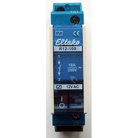 Eltako R12-100-12V relais électromécanique 12 volts 8 ampères (1/3)