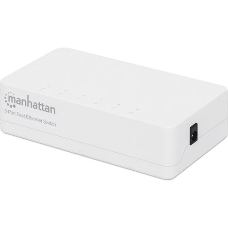 INTELLINET Switch Hub Office 10/100Mbps Fast Ethernet 5 porte (1/5)