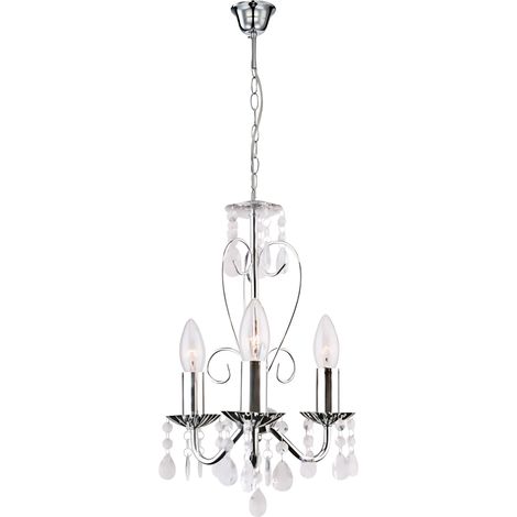 LÁMPARA DE TECHO COLGANTE TOOLIGHT EBT011-3CP CHROME