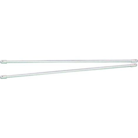 Stanghette Tende Plasticate Tonde Allungabili Mm.13X2000 Cf.25Pz