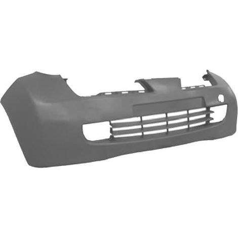 Pare-choc avant à peindre avec trous anti-brouillards Nissan Micra K12 phase 1 2003-2005
