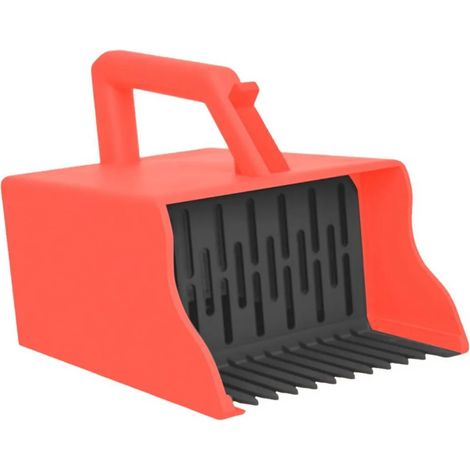 Cueillebaies avec peigne et manche couleur rouge pour la cueillette (1/5)