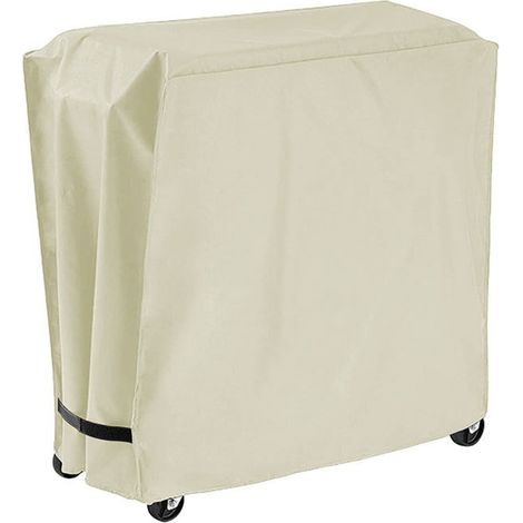 Housse De Protection Pour Charriot Réfrigérateur - Imperméable - Polyester Argenté 190T - Universelle - 86 X 48 X 79 Cm - Noir Beige Café - 1 Pièce (1/5)