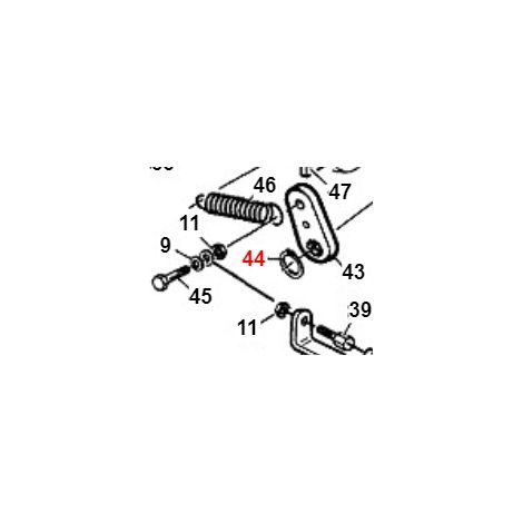 Seegerring UNI7435 TURBO1 TURBO2 ORIGINAL GIANNI FERRARI 00.03.00.0160