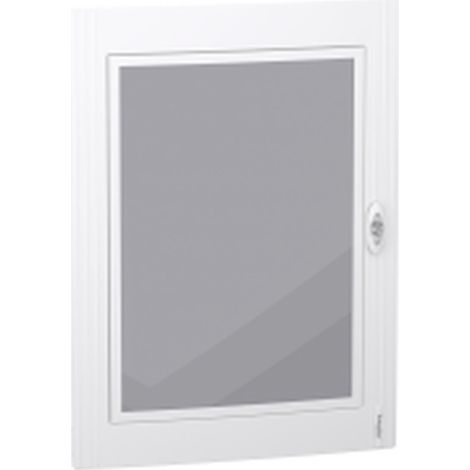 PrismaSeT XS 24 4F transparente Tür mit den Maßen 24x4F und modernem Design.
