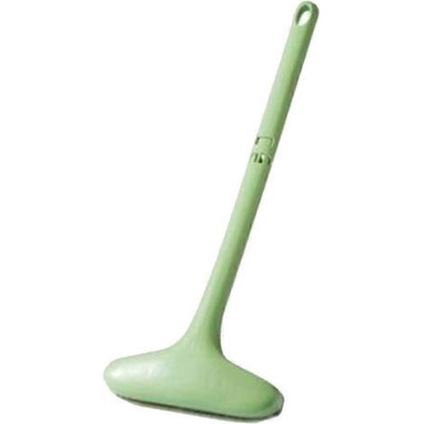 Brosse de nettoyage extensible pour moustiquaires et rideaux en maille, verte (1/5)