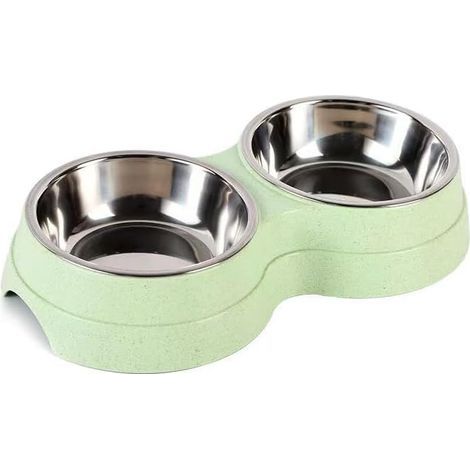 Une pièce en acier inoxydable sur deux étages pour chiens et chats (1/5)
