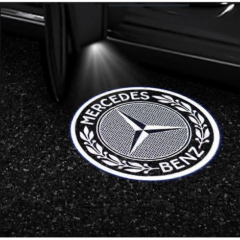 Stück Begrüßungsleuchten passend für Mercedes-Benz E-Klasse, C-Klasse, A-Klasse, B-Klasse, GLC/GLE/GLS Türleuchten Mercedes-Benz Begrüßungsleuchten