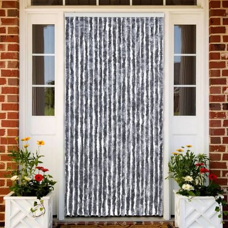 Moustiquaire Argenté 90x220 cm Chenille (1/5)