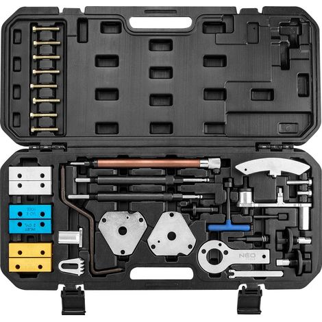Conjunto de herramientas de cronometraje: motor Fiat Gasoline y diesel (1/2)
