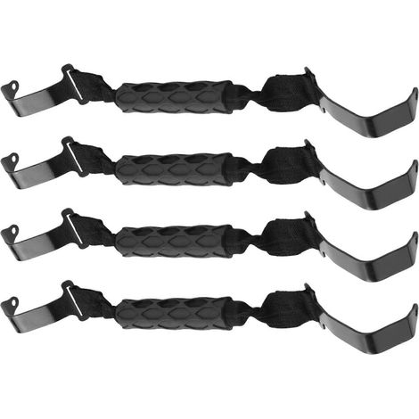 poignées de maintien avant et arrière pour arceau de sécurité de toit, compatibles avec Jeep Wrangler JL Gladiator JT 2018 2019 2020 82215523 82215524 (1/5)