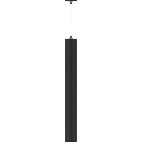 Suspension Tubulaire Atmos Gu10 Xl Noir Mat, Installation En Saillie Ou Encastrée, Design Orientable - Beneito & Faure (1/4)
