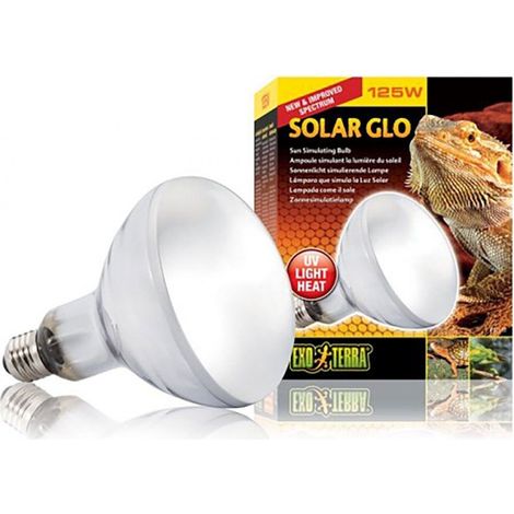 Hagen Solar Glo 160W Gelbe Lampe für Reptilien