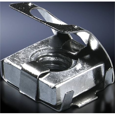 Rittal CP 6108.000 Dado di fissaggio con molla Acciaio 50 pz.
