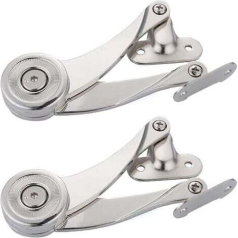 Furniture door lifting support hinge, 2 cabinets, hinge supplied with hex key