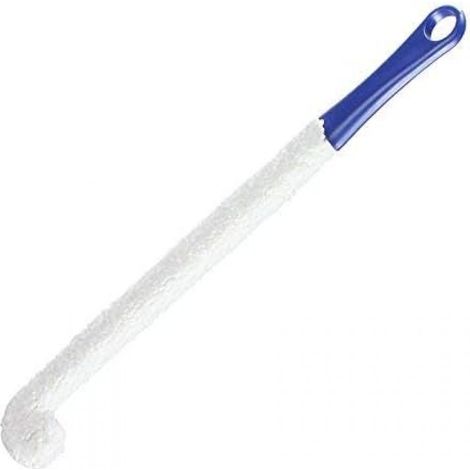 Brosse À Bouteilles - Manche Long 35 Cm - Pour Décanteurs Et Verres Étroits - ABS Et Poils Polypropylène - Bleu Foncé - 1 Pièce (1/5)