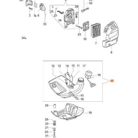 RÉSERVOIR D'ORIGINE EMAK 61250076DR