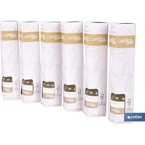 Pack 6 unidades ambientador de varillas sándalo exótico 50 ml (1/3)