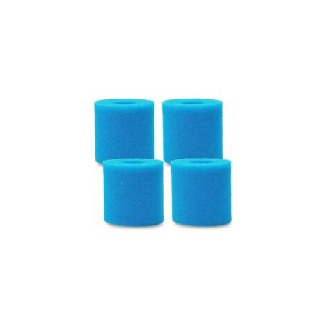 4 filters of swimming pool in type H type - Cartouches filters réutilisables and washables - Pour replacement de nettoyage Type H - Crezuo