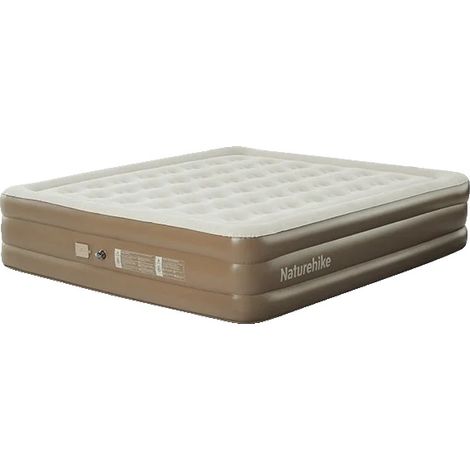 Luftmatratze, integrierte Pumpe, tragbares Design, 3 Personen 38cm (1/2)