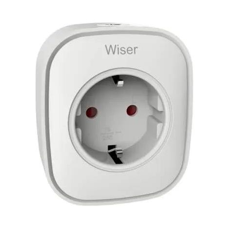 Schneider Electric Wiser enchufe inteligente blanco Zigbee