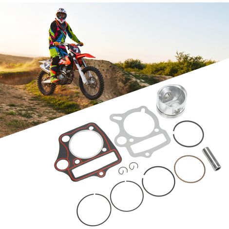 52,4-mm-Kolbensatz mit Kolbenringen, Kolbenbolzen und Unterlegscheiben für Kazuma Taotao Sunl 110-cm³- und 125-cm³-Motoren (1/5)
