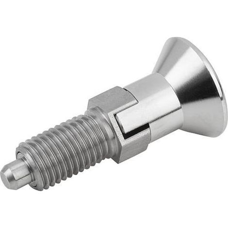 KIPP Arretierbolzen GR.4 M20 x 1,5 Ø12 Form C Edelstahl (1/3)