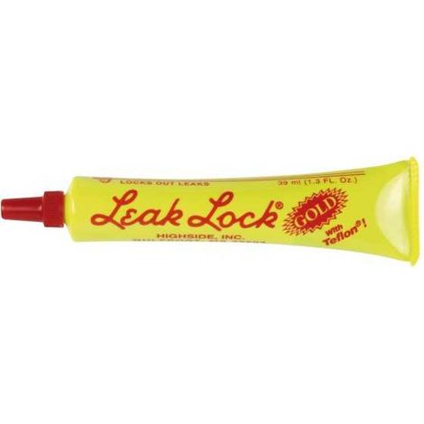 Plombservice – Pâte à joint Leak Lock teflon 39 ml – Résine anaérobie pour étanchéité filetage – Multi-fluides, plage thermique -93°C à +204°C