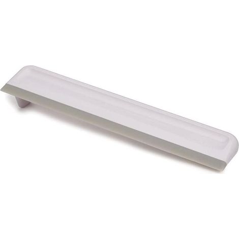 Kompakter Duschabzieher mit Aufhängehaken – Grau/Weiß, 25 cm (1/4)