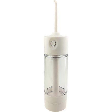 Brand New Oral Irrigator Flosser Flosser Air Power Dental Water Jet Power 1 Piece White Shizhi Boutique (1/5)