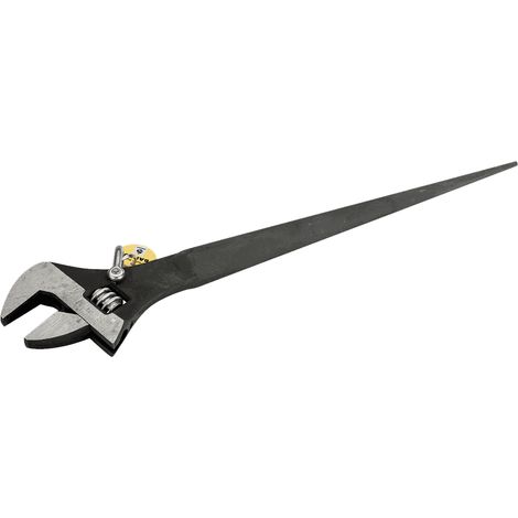 BAHCO - Clé à molette à embout fuselé avec pièce de sécurité, 41 mm x 405 mm