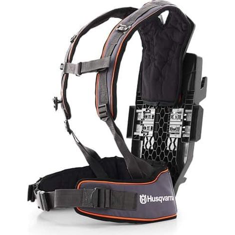 Arnés para batería de mochila HusqvarnaArnés para batería de mochila Husqvarna. Con este arnés individual podrás desconectar y cambiar las baterías de una forma mucho más sencilla y rápida.