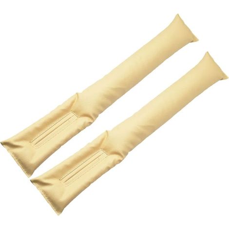 2 cale-siège auto, cuir PU, 33,5 cm, diamètre 4,5 cm, anti-chute, anti-fuite, universel pour voiture, camion, SUV (1/5)