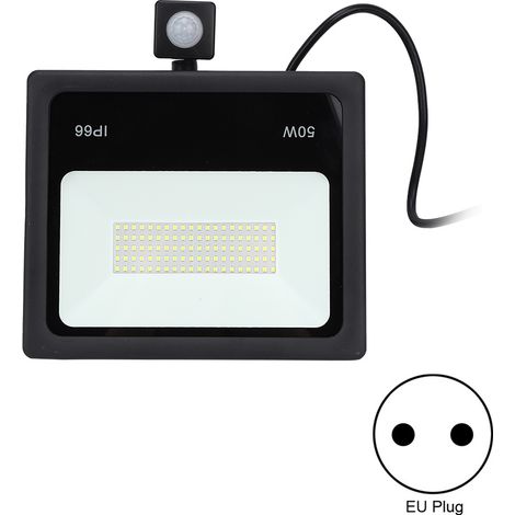 50-W-LED-Induktionsfluter für Innenhof und Flur, 3000 K Warmweiß, AC 85–265 V (1/5)