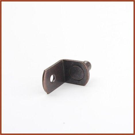 20 Stück 6 mm Regalträgerstifte, Metall-Regalträgerstifte, Regalstifte, Stifte für Küchenschrankböden, Schrankhalterungen, Silber (1/2)